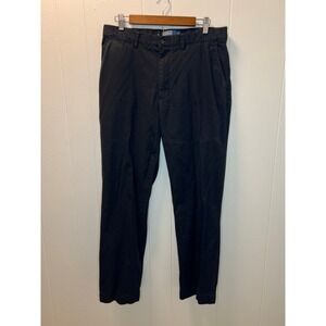 Polo Ralph Lauren Prospect Pants Chinos 100% Cotton Black Men's Sz‎ 34x32